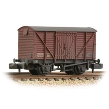 GF 373-703B - Carro merci BR 12T Ventilated Van Planked Sides BR Bauxite (Late)[W