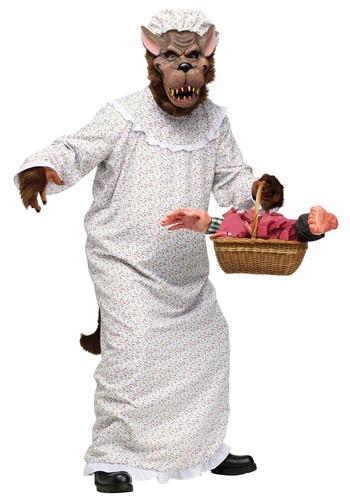 Costume lupo nonna cattivo