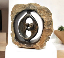 Stupenda scultura in bronzo in