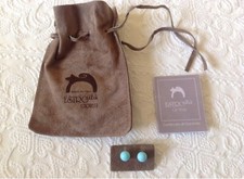 Orecchini Argento 925 e Pasta di Turchese Estrosità Gioielli