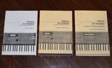ROLAND JV-1000 Manuali istruzioni e uso in ITALIANO - Guida rapida +Introduzione