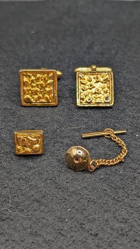 Set cravatta gemelli vintage - gemelli,