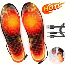 Solette Riscaldanti USB Termiche, Tagliabili 35/46, Scaldapiedi Per SCI E Snow