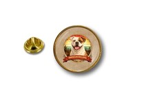 spilla pin badge  rotonda a