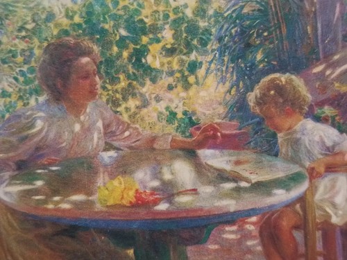 Cartolina epoca arte - d'epoca, d'arte
