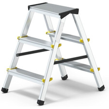 Sgabello Alluminio 3 Gradini
