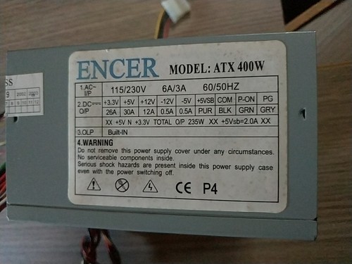 Alimentatore per desktop - pc,