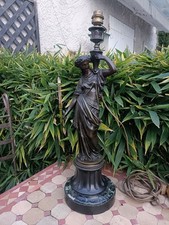 Sculpture Bronze , Lampe de