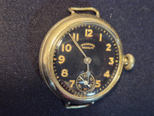 WWI WW1 OROLOGIO VINTAGE INGERSOLL RADIOLITE CARICA MANUALE TRINCEA
