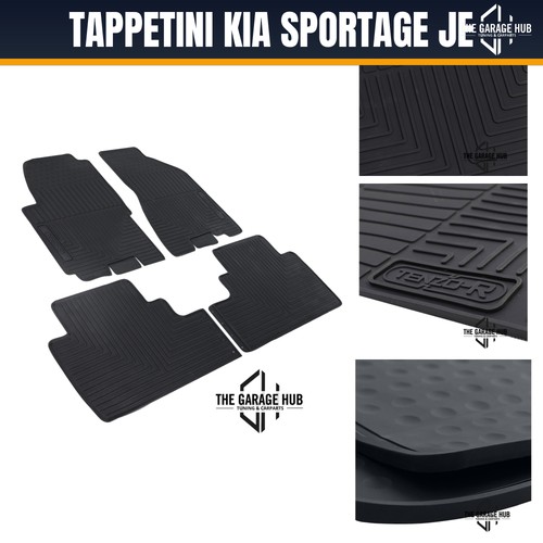 Tappetini gomma neri premium - tappetini,