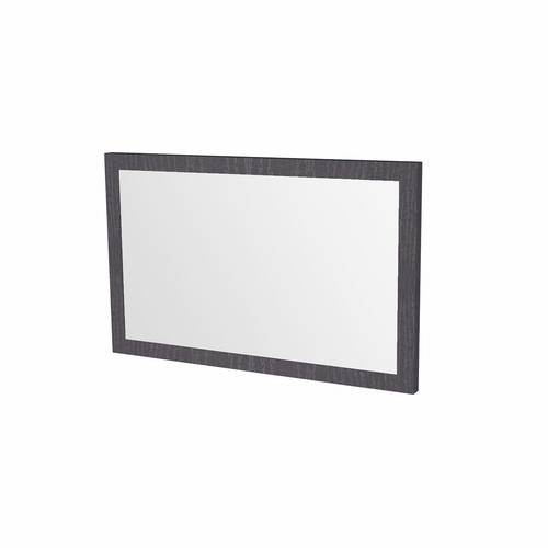 Specchio rovere nero - specchio, 80
