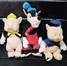 Peluche trudi lupo e i tre