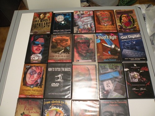 Dvd tecniche tatuaggio - dvd,