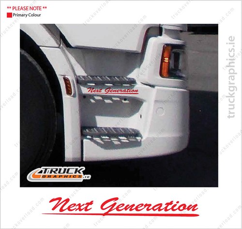 Scania serie decalcomania - serie,