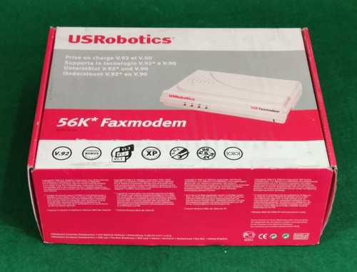 Robotics vintage modem fax - us,