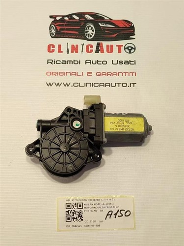 Motorino alzavetro anteriore - alzavetro,