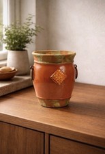 Vaso in Terracotta Decorata