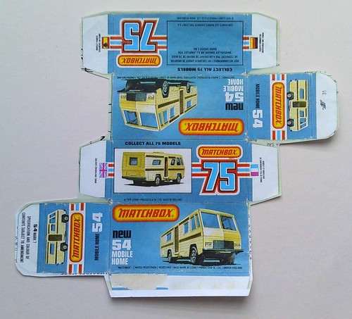 Modello per repro box matchbox - per,
