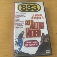 VHS 883 LA DONNA IL SOGNO E GLI ALTRI VIDEO SIGILLATA