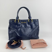 Borsa a mano Miu Miu in pelle