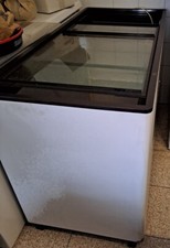 Congelatore orizzontale 2 ante scorrevoli in vetro