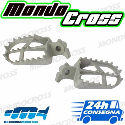 Pedane poggiapiedi motocross - pedane,