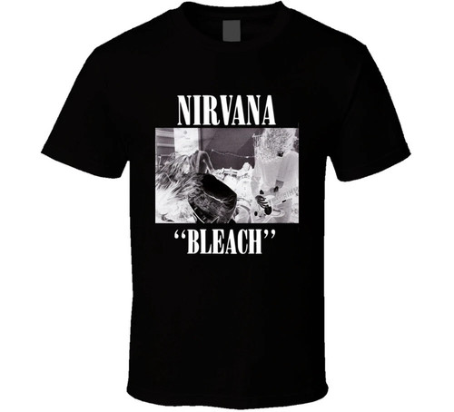 Maglietta album nirvana bleach - maglietta,