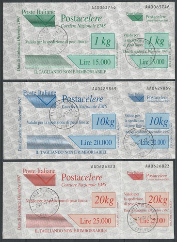 1997 italia postacelere - 1997,