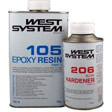 West System resina epossidica 105 + Indurente lento 206 1,2 kg