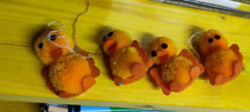lotto Peluche pulcini pasquali Vintage anni 70, plush idea regalo giocattoli