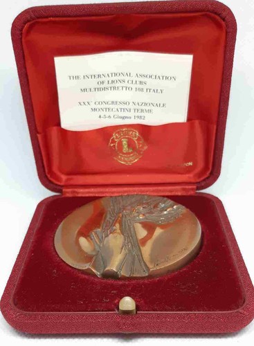 1982 italia medaglia scultura - 1982:,
