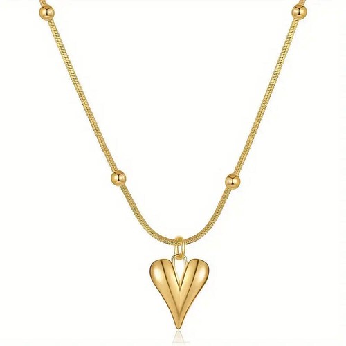 Collana con ciondolo cuore - , 3d