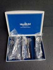 The Sheffield Silver Company Set Hostess 5 Pezzi Piatto Argento Nuovo Avvolto 