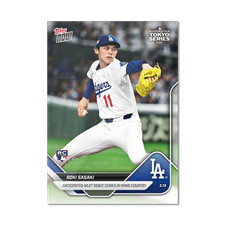 Roki Sasaki - 2025 MLB Topps NOW® - Card 3