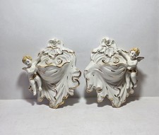 Coppia Di Acquasantiere Da