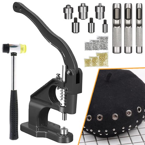 Set pressa per occhielli