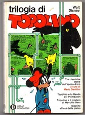 TRILOGIA DI TOPOLINO - Walt Disney - Prima Edizione Oscar Mondadori 1971