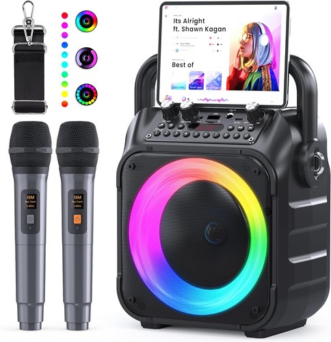 Ankuka karaoke con microfono - con,