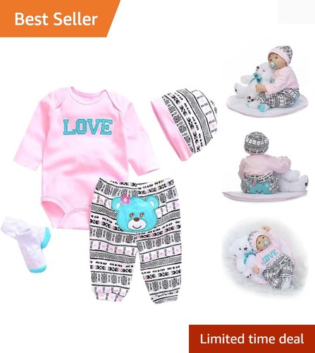 Charming pink outfit set - outfit, per