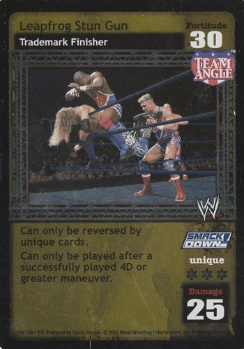 Wwe leapfrog stun gun per - wwe:,