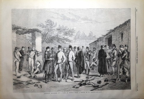 Stampa antica battaglia - antica, di