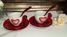 GUZZINI COPPIA TAZZINE SERIE LOVE 