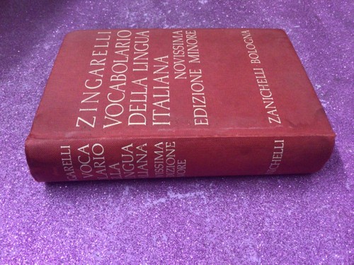 Zingarelli vocabolario della - -,