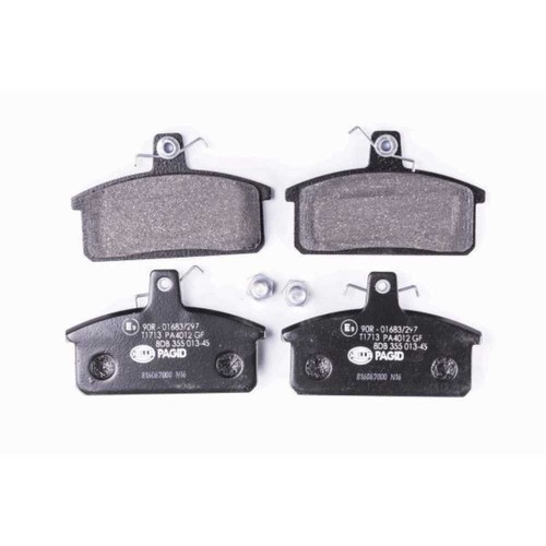 Kit pastiglie freno hella - kit,