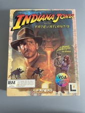 Indiana Jones e il destino di Atlantide floppy disk gioco PC edizione Bigbox raro