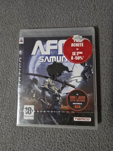 Afro samurai ps3 neuf sous - afro,