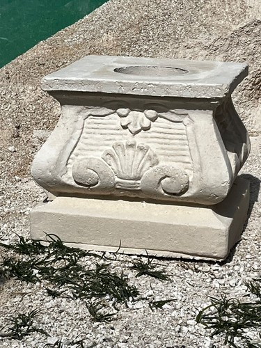 Base colonna cemento - in,