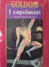 I CAPOLAVORI - GOLDONI - GRANDI TASCABILI NEWTON  1992 - 5 Volumi e cofanetto