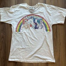 T-shirt Moschino Couture My Little Pony bianca taglia XL/2XL