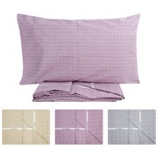 Set Lenzuola Cotone Letto